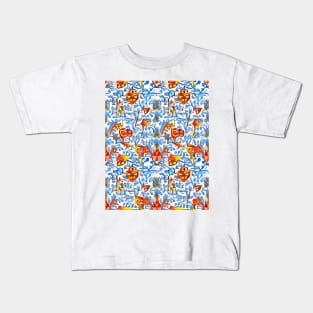 Bizarre Flower Garden Kids T-Shirt